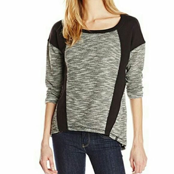 Marc New York Performance Black Marled Knit Pullover- NEW - Picture 1 of 11